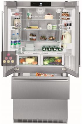 Combined FrenchDoor fridge, freezer & Biofresh zone