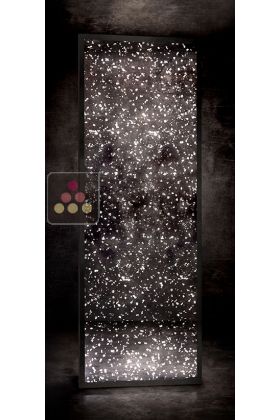 Synthetic glass panel - Inclusions Bris de Verre