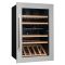 Dual temperature built in wine service cabinet