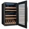 Dual temperature built in wine service cabinet