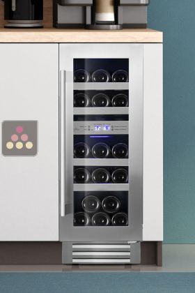 Built-in Dual temperature wine service cabinet - 78cm Door