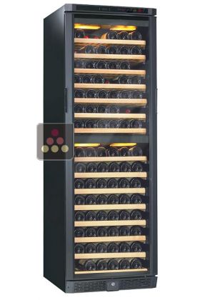 Dual temperature built in wine service cabinet