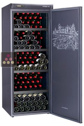 Single temperature wine ageing cabinet