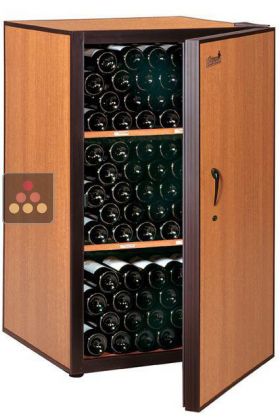 Single temperature wine ageing and storage cabinet 