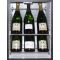 Silent mini-winebar with customized wood coating for 8 bottles - Exhibition Model