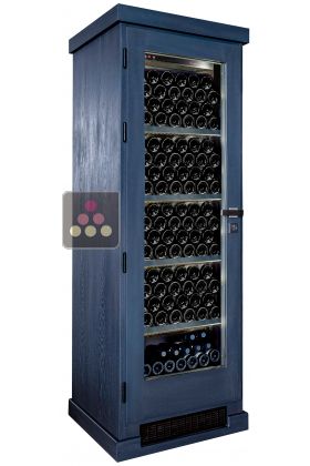 Secured Single temperature wine storage and service cabinet