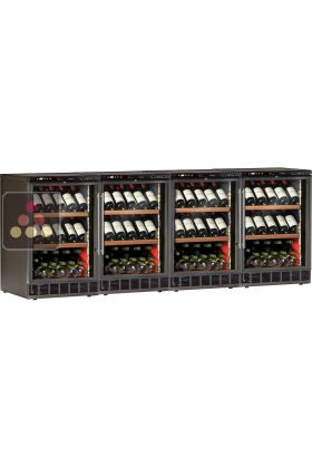 4 Built-in single temperature wine cabinet for wine storage or service