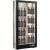 Professional multi-temperature wine display cabinet - 36cm deep - 3 glazed sides - Standing bottles