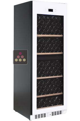 Dual temperature wine cabinet for service and/or storage - Full Glass Door