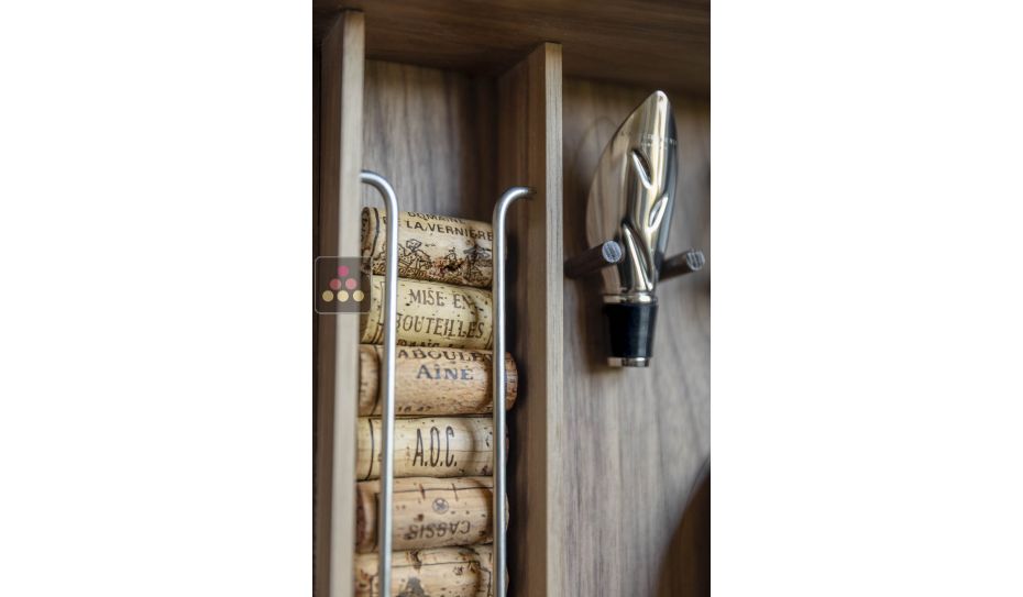 Wine lover's curiosities cabinet