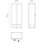 Professional built-in multi-temperature wine display cabinet for storage and service