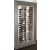 Professional built-in multi-temperature wine display cabinet - 36cm deep - Horizontal bottles