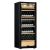 Multi-Purpose Ageing and Service Wine Cabinet for cold and tempered wine - 3 temperatures - Inclined bottles - Full Glass door