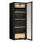 Multi-Purpose Ageing and Service Wine Cabinet for cold and tempered wine - 3 temperatures - Storage shelves - Full Glass door