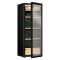 Multi-Purpose Ageing and Service Wine Cabinet for cold and tempered wine - 3 temperatures - Storage shelves - Full Glass door