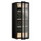 Multi-Purpose Ageing and Service Wine Cabinet for cold and tempered wine - 3 temperatures - Storage shelves - Full Glass door