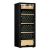 Multi-Purpose Ageing and Service Wine Cabinet for cold and tempered wine - 3 temperatures - Storage shelves - Full Glass door