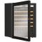 Single temperature wine ageing or service cabinet - Sliding shelves - Full Glass door