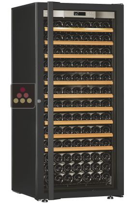 Single temperature wine ageing or service cabinet - Sliding shelves - Full Glass door