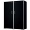 Combination of 2 single temperature wine cabinets - Storage shelves