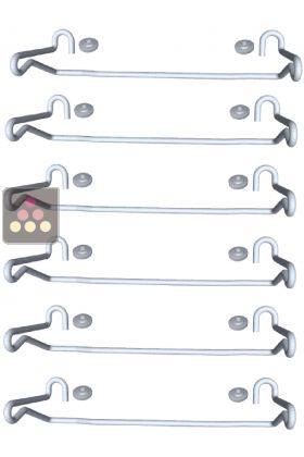 6 fixing brackets for wall or ceiling - Magnum size