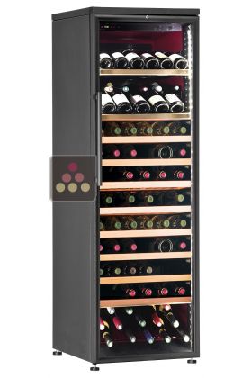 Single temperature wine storage or service cabinet