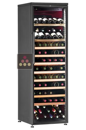 Multi temperature wine service and storage cabinet 