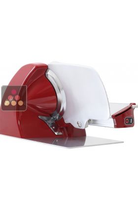 Electric slicer for home use - Blade diameter 250 mm - Red