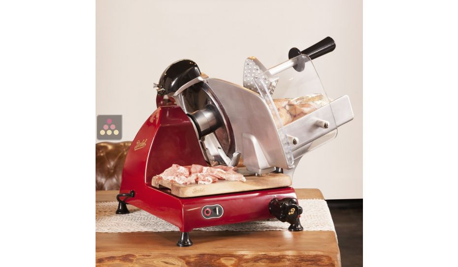 Professional electric gravity slicer for home use - Diameter 250 mm 