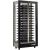 Professional multi-temperature wine display cabinet - 4 glazed sides - Horizontal bottles - Magnetic and interchangeable cover