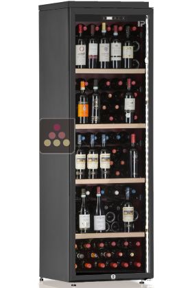 Single temperature freestanding wine cabinet for storage or service - Standing bottles