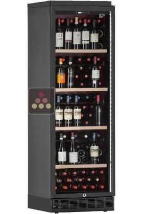 Multiple temperature built in wine storage or service cabinet