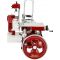 Flywheel meat slicer for home use