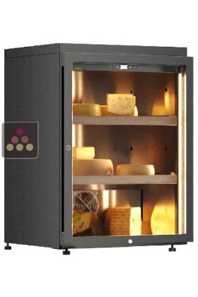 Freestanding refrigerated cabinet for cheese storage