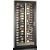 Built-in multi-purpose wine cabinet for storage and service - 36cm deep - Horizontal bottles