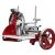 Flywheel meat slicer for home use