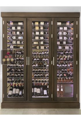 Custom-made ageing wine cabinet