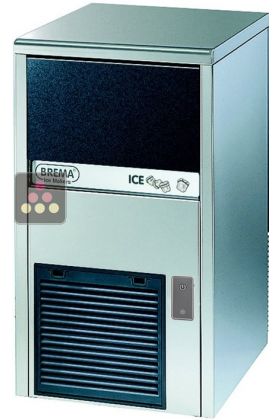 Freestanding ice maker up to 29kg/24h with 9kg of integrated storage and autowash system - Air-cooled condenser