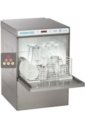 Glass and dishwasher with water softener - 400*400mm basket 