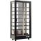 Professional refrigerated display cabinet for chocolates - 4 glazed sides - Wooden cladding