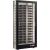 Multi-temperature wine display cabinet for service and storage - 36cm deep - 3 glazed sides - Horizontal bottles