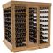Large Single temperature Cellar – 3 glass walls – Horizontal Shelves – Ageing or service