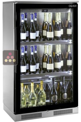 Single or multi-temperature wine service cabinet - Vertical Bottles