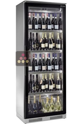 Single or multi-temperature wine service cabinet  - Vertical Bottles