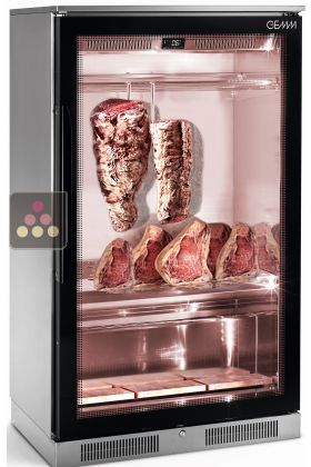 Dry aging refrigerated cabinet for meat maturation - Mixed storage