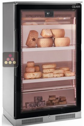 Refrigerated display cabinet for cheese storage