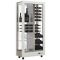 Professional multi-temperature wine display cabinet - 4 glazed sides - Magnetic and interchangeable cover - Without shelves