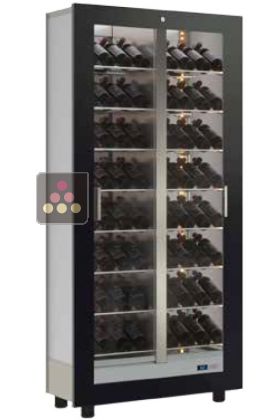 Built-in multi-purpose wine cabinet for storage or service - 112 bottles - Without frame