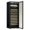 Single temperature wine ageing or service cabinet - Inclined/sliding shelves - Full glass door