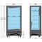 Refrigerated positive ventilated display cabinet - 650L